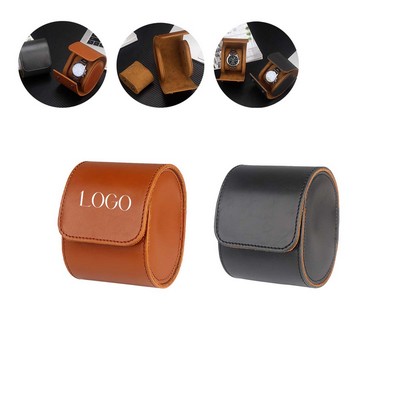 Leather Watch Box Organizer