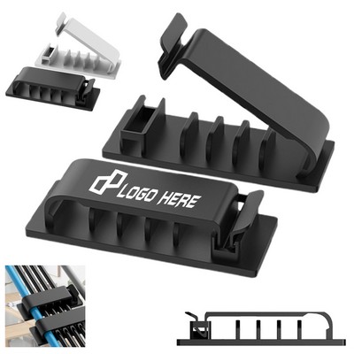 Desktop Cable Organizer W/ 5 Slots