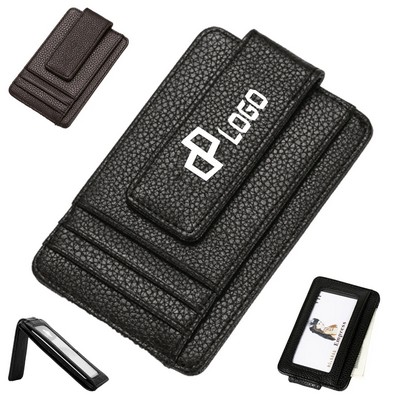 Portable Leather Card Holder