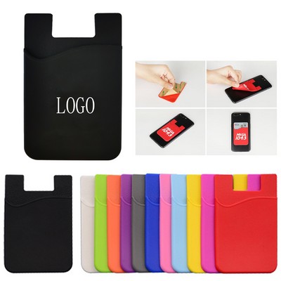 Silicone Phone Back Sticker