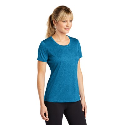 Sport-Tek Women's Heather Contender Scoop Neck Tee