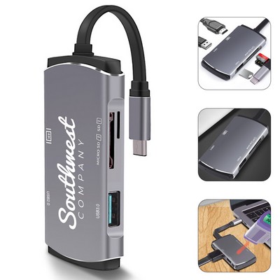 5-in-1 USB C Hub