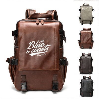 Classic Leather Backpack