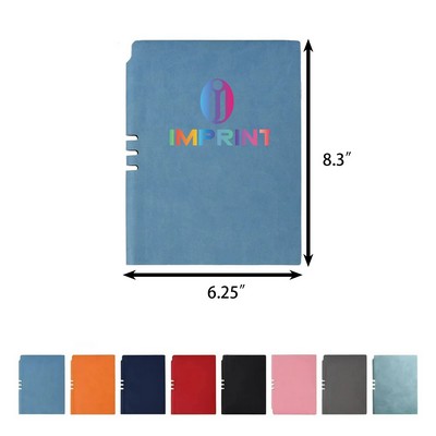 Stylish Faux Leather Journal and Pen Set