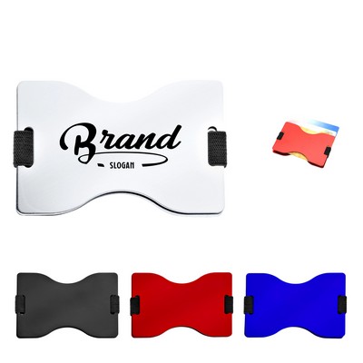 Aluminum Alloy Card Holder Slim Profile