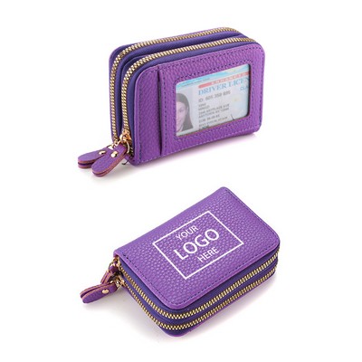Travel Wallet w/Double Zipper