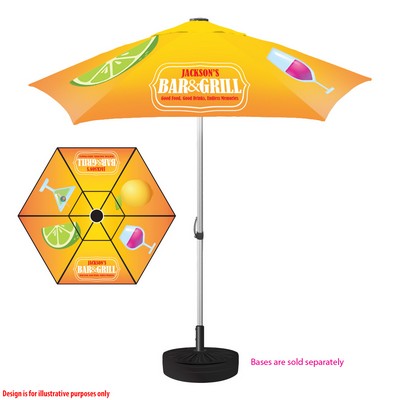 The Vented Bistro Digital Patio Umbrella