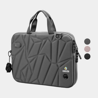 SwissDigital® VACALLO USB Charging Port Stylish 16? Laptop Sleeve