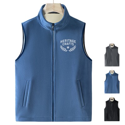 Polar Fleece Vest Jackets