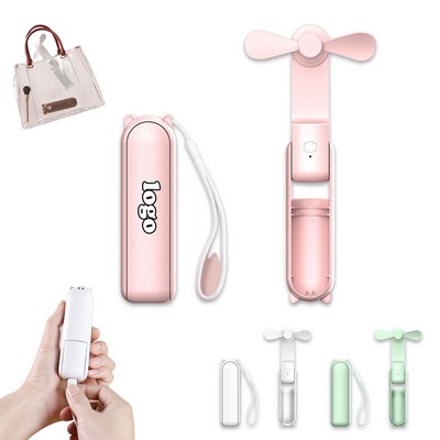 2" 1 Mini Foldable Hand Fan