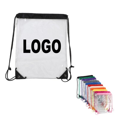 Clear Drawstring Backpack