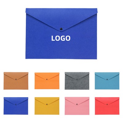 A4 Felt File Document Folder