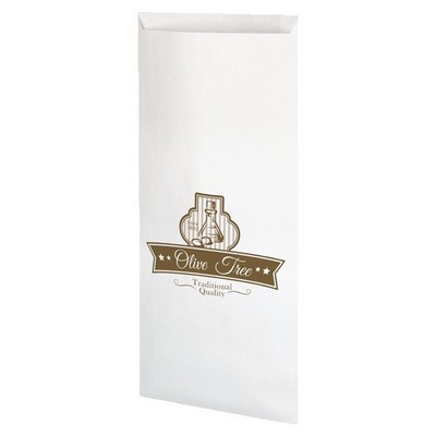 One Color 1-Sided Merchant Paper Bag with Gusset (5" x 16" x 2")
