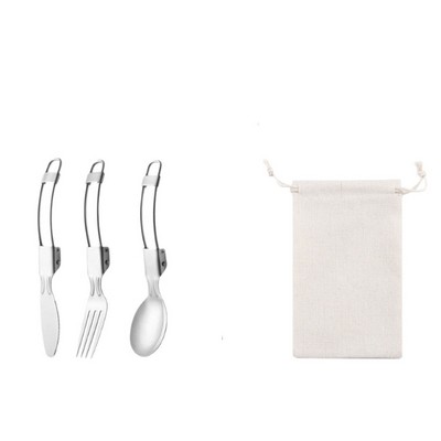 Portabel Folding Utensil Flatware