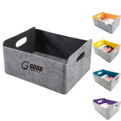 Foldable Felt Storage Basket