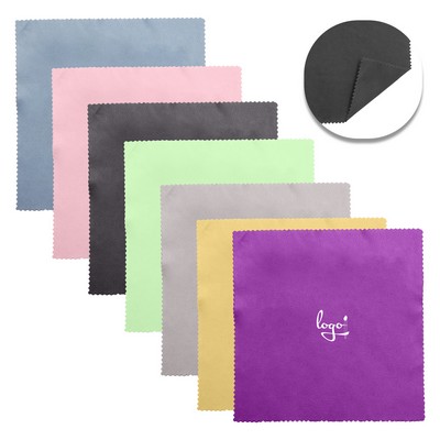 Suede Microfiber Cleaning Cloth For Glasses And Instruments