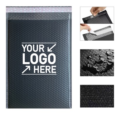 Matte Black Padded Bubble Mailer
