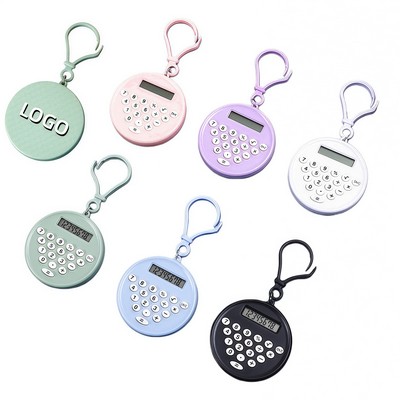Mini Silent Keychain Calculator