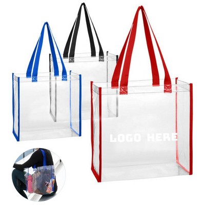 Clear Pvc Tote Bag