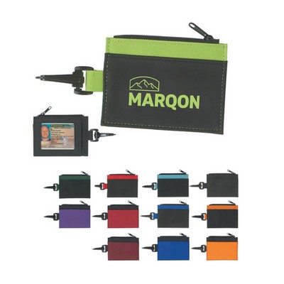 Buckle Zipper Coin Purse