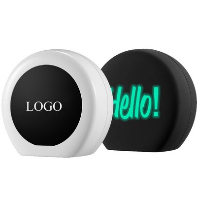 Portable Wireless Bluetooth Speaker With illuminated Logo