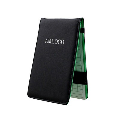 Classic Leather Golf Scorecard Holder