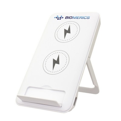 15W Dual-Coil Wireless Charging Stand