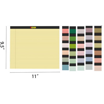 Colored Lined Notebook