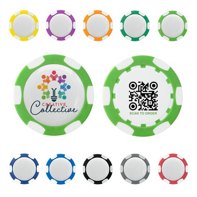 Premium Domed Poker Chip Ball Marker