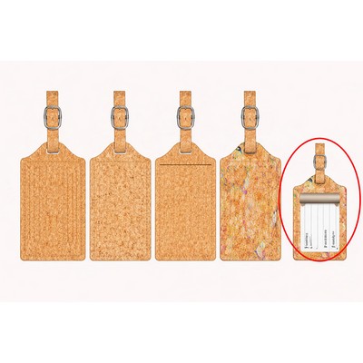 Eco-Friendly Cork Luggage Tag
