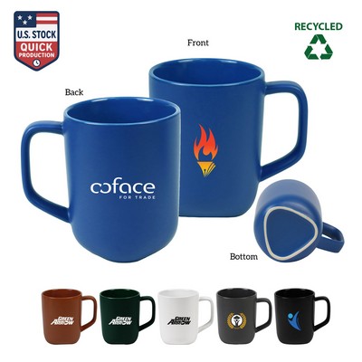 18OZ 15% Recycled Matte Ceramic Mug