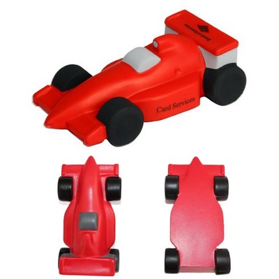 Red Race Car Stress Reliever