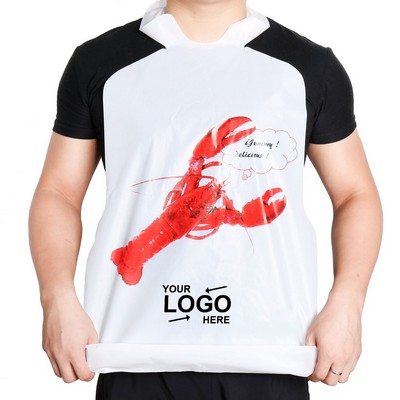 Disposable Plastic Adult Bib Lobster Bib