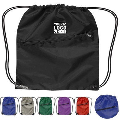 Durable Oxford Sports Drawstring Bag