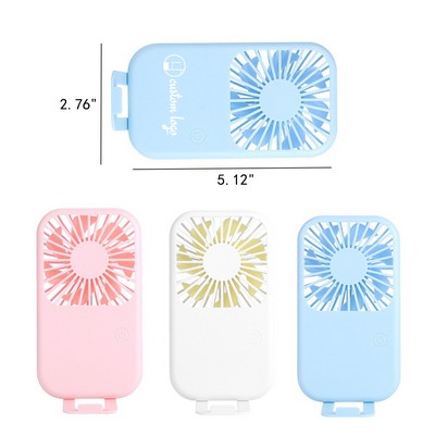 2" 1 USB Mini Pocket Mobile Phone Support Small Fan
