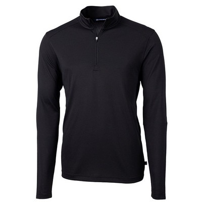 Cutter and Buck Virtue Eco Pique Recycled Quarter Zip Pullover