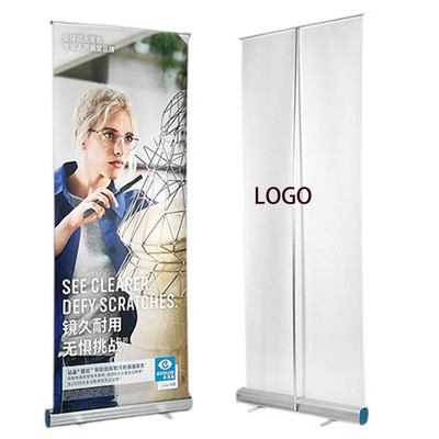 Anodized Aluminum Roll Up Retractable Banner Stand