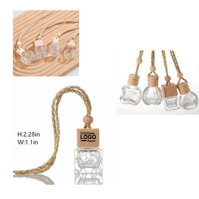 8ml Car Hanging Glass Diffuser Bottle
