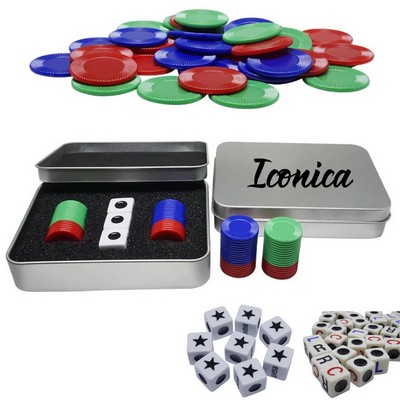 Custom Left Right Center Dice Set Board Game