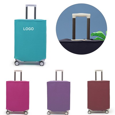 Zippered Clear PVC Suitcase Cover