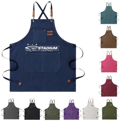 Extra-Thick Canvas & Cotton Work Apron