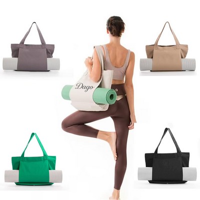 Outdoor Travel Yoga Mat Canvas Bag