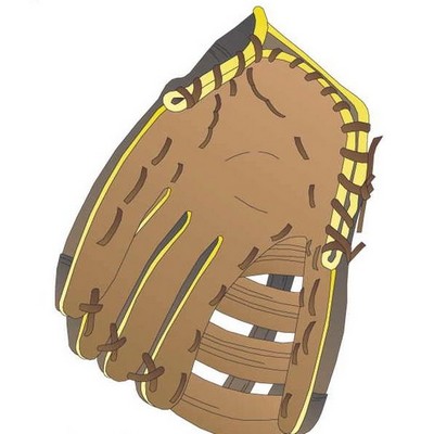 Baseball Glove Maxi Magnet (10 Square Inch)