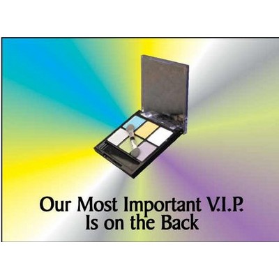Eye Shadow Case Hand Mirror (2"x3")