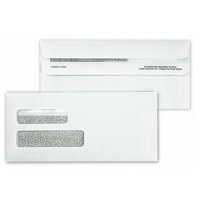 Dual-Window Envelopes - Confidential, Large, Self-Sealing (Blank)