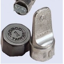 Pre-Inked Pencil Cap Stamp w/ Poly Die (5/8" Diameter)