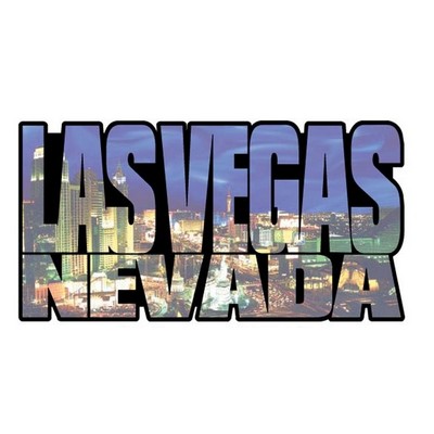 Las Vegas City Scape Maxi Magnet (3 Square Inch)