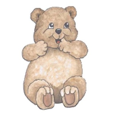 Bear Cub Maxi Magnet (2 Square Inch)