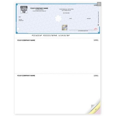 Laser Multi-Purpose Top Checks - MYOB® Compatibility, High Security (2 Part)