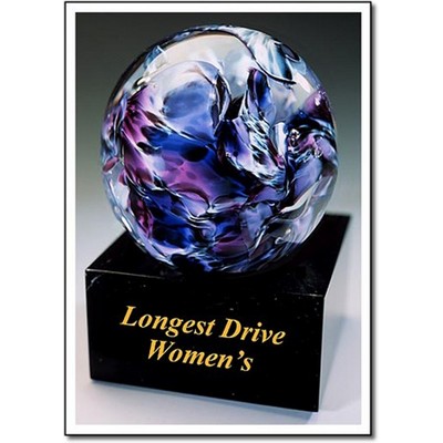 Women's Longest Drive Award w/ Marble Base (4"x5.75")